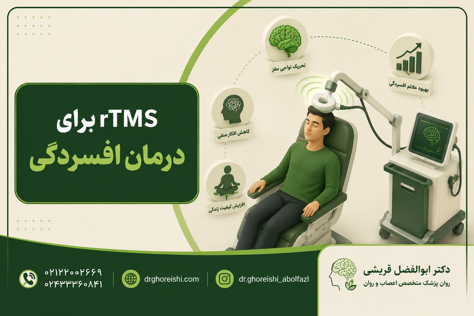 rTMS برای درمان افسردگی