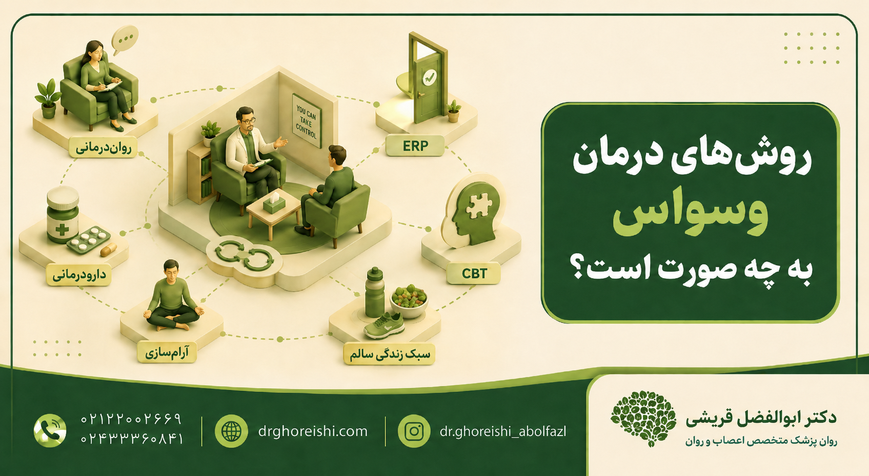روش های درمان وسواس به چه صورت است؟